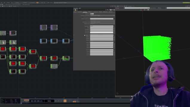 Ruido, In_visible. Traductor de sonidos a imagenes cimaticas en TouchDesigner