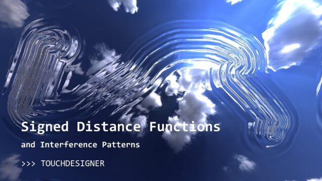 SDF Interference Patterns in TouchDesigner