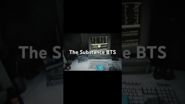 The Substance BTS. Go watch the full TouchDesigner/Blender project on our channel #shorts #blender