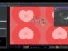 TouchDesigner exercise – controlling hearts with mouse