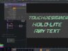 TOUCHDESIGNER – HOLO LITE EFFECT