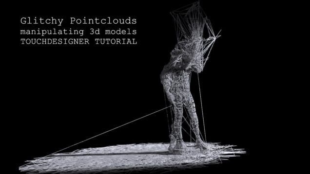 [TouchDesigner] Pointclouds with 3d models #1.0