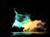 TouchDesigner｜XINHUI LIN's creation of luminous particle dynamics