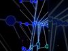 Dancing galaxy lights #touchdesigner #shorts