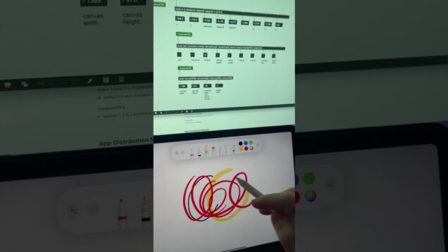 iDraw OSC v1.3 update #max #maxmsp #osc #touchdesigner #ipad #applepencil #drawing