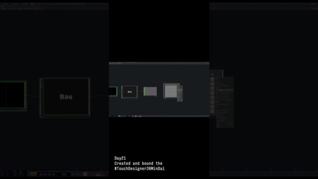 LaunchpadMiniのUIを作成しました！ #touchdesigner30mindaily #touchdesigner　Day21