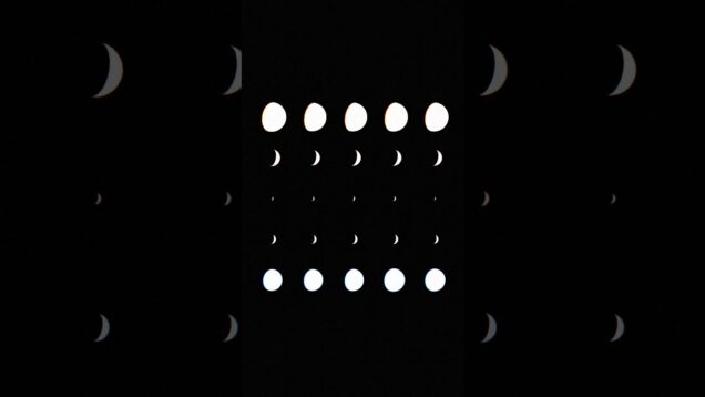 moon phase  #art #touchdesigner #musicvisualization