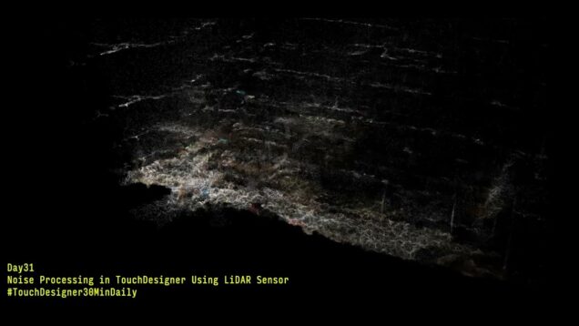 Noise Processing in TouchDesigner Using LiDAR Sensor