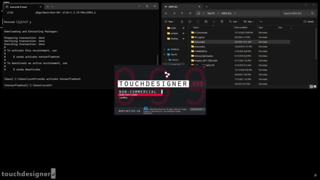 Setting external Python module path in Preferences in TouchDesigner