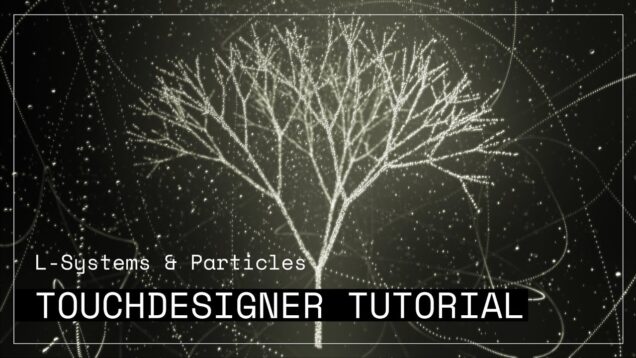 TouchDesigner : Creating life in a particle world as a butterfly hand