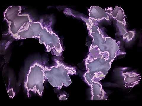 Work 72 Purple Flame by #touchdesigner