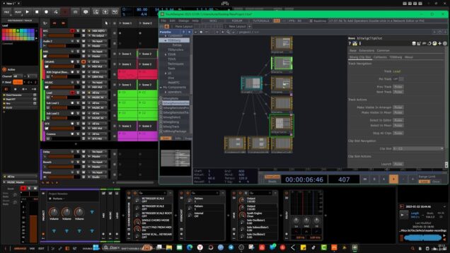 Спонтанный Стрим в Bitwig Studio 5.3 – Stepic , Hive 2 , TDBitwig , Touchdesigner