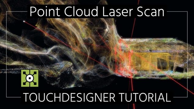 【Gem Seed】3D Laser scanning dissipation | TOUCHDESIGNER TUTORIAL (Beginner Friendly)