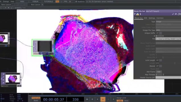 Glitch Strings – TOUCHDESIGNER Network Overview