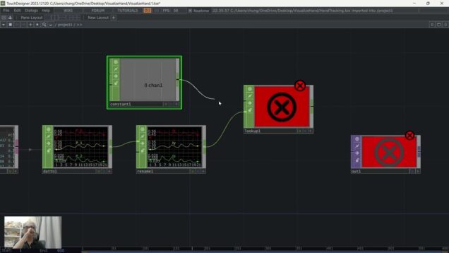 Introduction to ScriptDAT in TouchDesigner with MediaPipe Hand Detection, Part 2