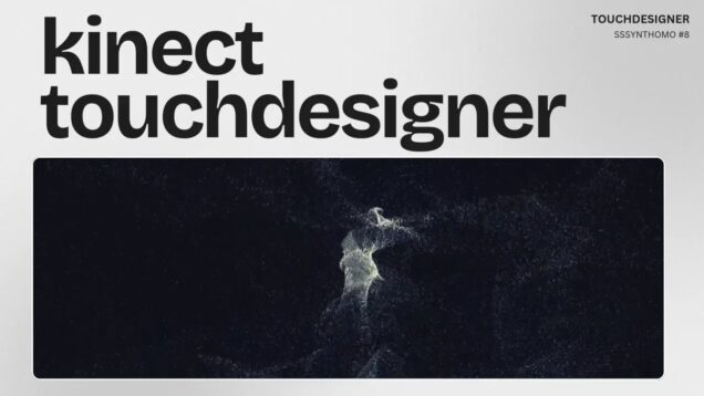 Kinect | #touchdesigner