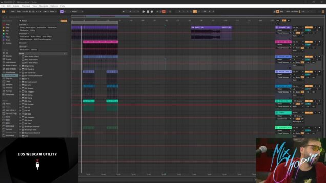 Mix Chopin Live (Ableton & TouchDesigner )