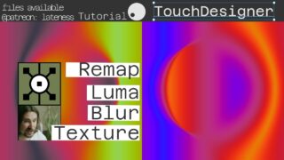 Remap Luma Blur Texture Tutorial // TouchDesigner