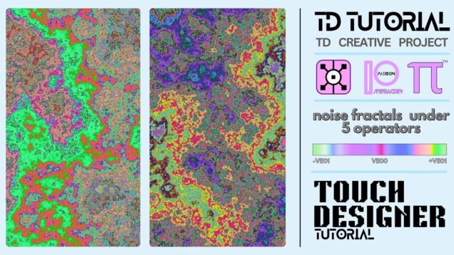 Stunning Noise Fractals with under 5 operators – TOUCHDESIGNER Beginners Tutorial