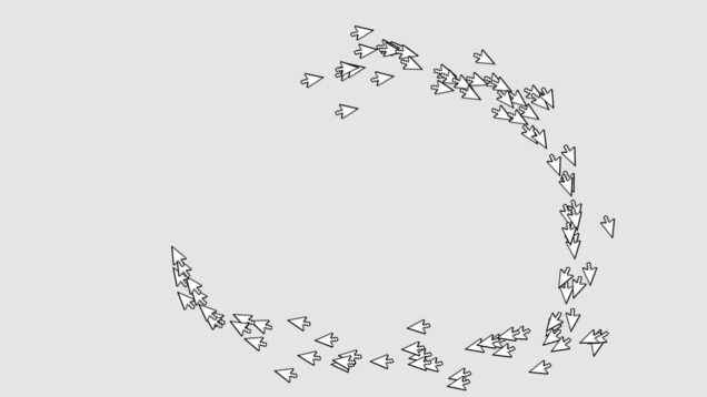 Swarm of arrows in Touchdesigner