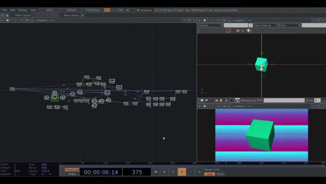 TouchDesigner　チュートリアル　応用②