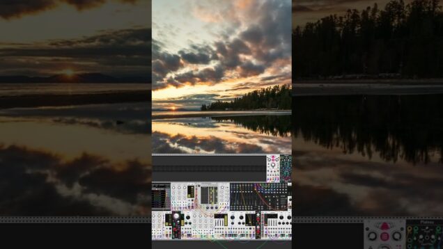 Touchdesigner and VCV Rack – Video to Sound #shorts #touchdesigner #vcvrack #ambientmusic #ambient