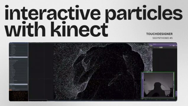 3D Kinect Depth Camera | #touchdesigner