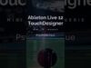 Ableton Live 12 et TouchDesigner – MIDI génère de l'Imagerie #shorts