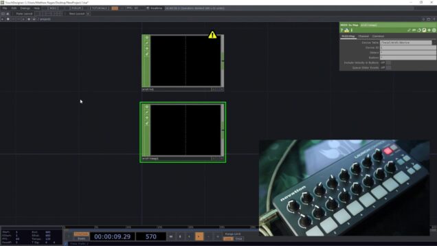 Controlling TouchDesigner with a MIDI device