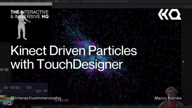 Kinect Driven Particles with TouchDesigner (using particlesGPU) – TouchDesigner Tutorial 194