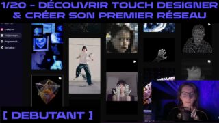 Niveau 1 : Apprendre TouchDesigner et créer son premier réseau – Debutant