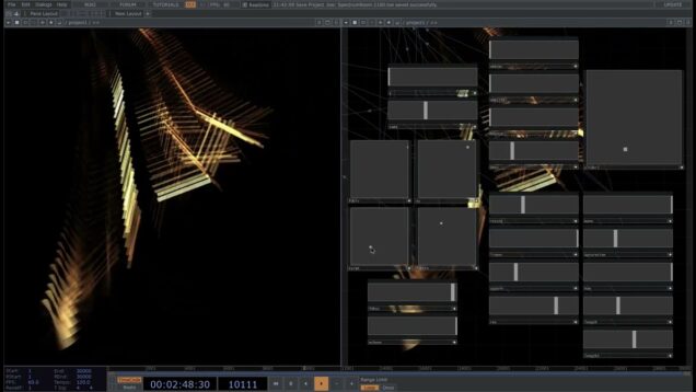 TouchDesigner Music Spectrum