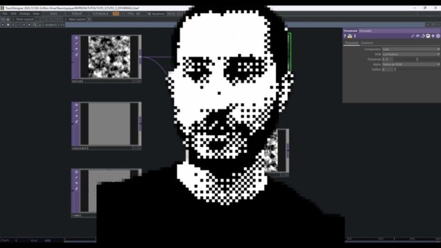 Tutorial how to do dithering in TouchDesigner