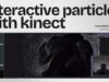 TUTORIAL | Interactive Particles with KINECT | #touchdesigner