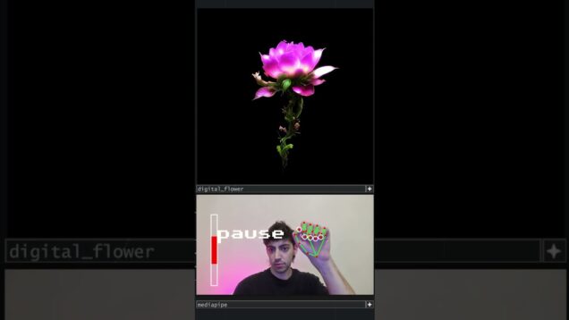 002 digital flowers #streamdiffusion #touchdesigner