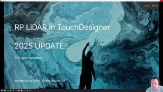2025 Update: Slamtec LiDAR for TouchDesigner