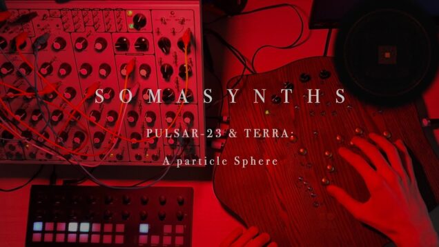 Controlling a particles sphere with Synthesizers in Touchdesigner