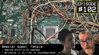 Creating in ComfyUI and taking it into TouchDesigner with Tenzia | Creative Exploration EP102