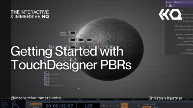 Getting Started with TouchDesigner PBRs – TouchDesigner Tutorial 198