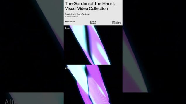 heartrate Visual Video Collection #touchdesigner