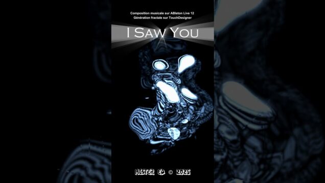 I Saw You #shorts #music #fractales #ableton #touchdesigner