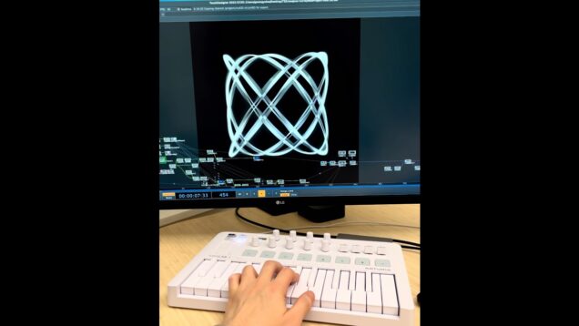 Lissajous Curve with #TouchDesigner