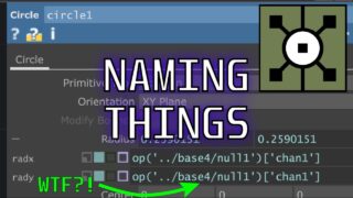 Naming in TouchDesigner