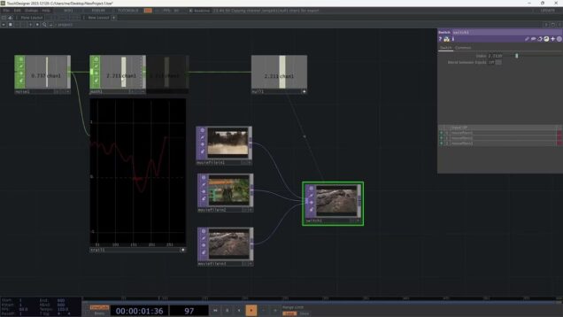 Switching between video/audio sources in TouchDesigner