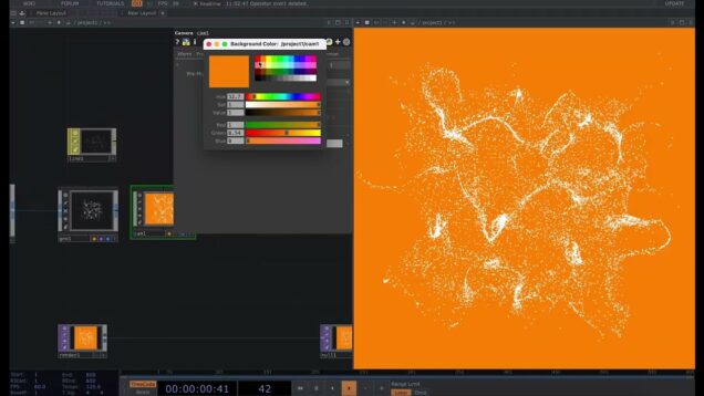 TouchDesigner – Adding a background