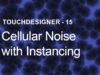 [TouchDesigner] Cellular Noise with Instancing