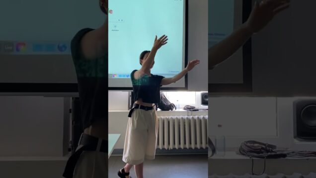 Audio Interactive / Kinect, TouchDesigner, Ableton
