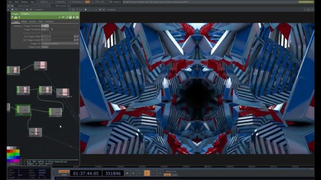Touchdesigner – KIFS Fractal Audioreactive