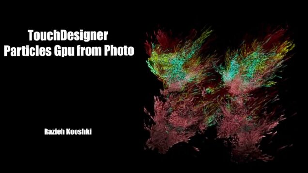 TOUCHDESIGNER Tutorial – Particles Gpu from photo