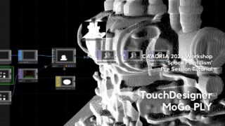 Tutorial – TouchDesigner MoGe PLY | Pre Session | CAADRIA 2025 ‘Space Pointillism’